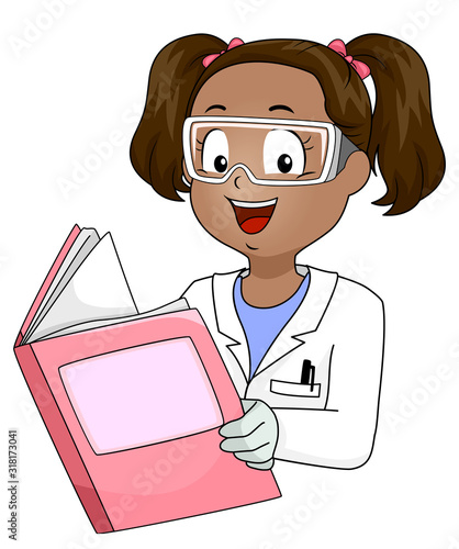 Kid Girl African Book Lab C...