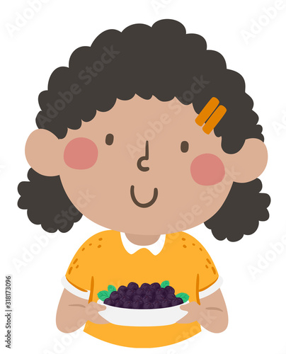 Kid Girl Acai Berry Super F...