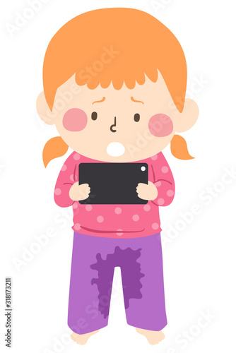 Kid Girl Cant Stop Playing ...