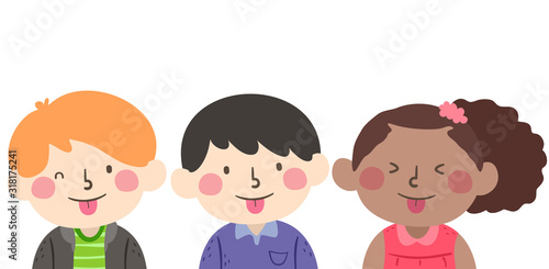 Kids Stick Your Tongue Out ...