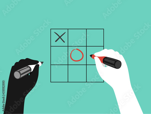 Hands Icebreaker Tic Tac To...