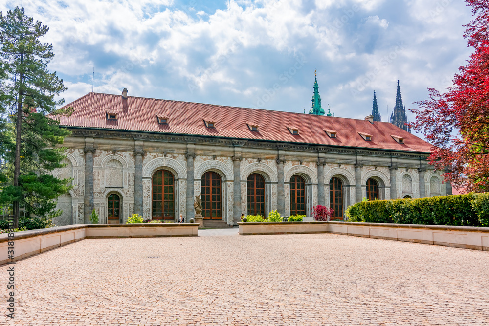 Royal garden near Prague Castle, Czech Republic