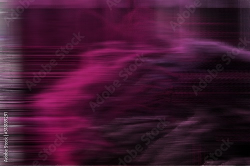 abstract background with digital broken damaged noise and very dark pink, dark moderate pink and mulberry colors