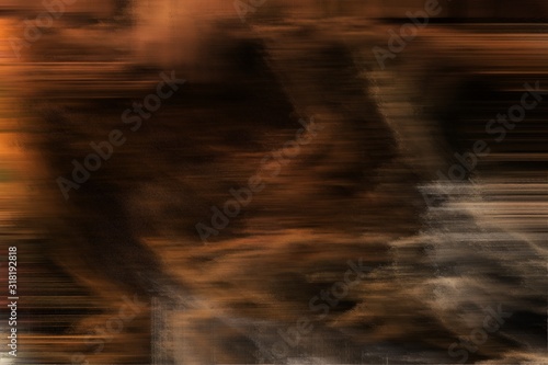 abstract background with digital broken destroyed noise and very dark pink, sienna and brown colors