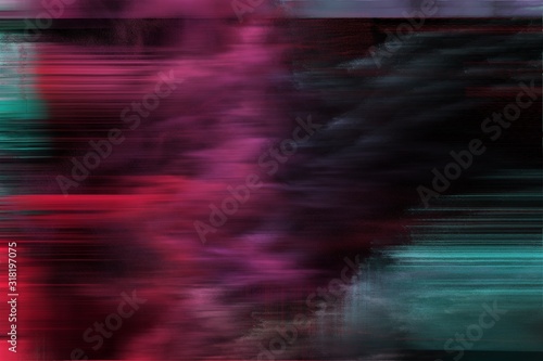 abstract background with digital screen bad damaged noise and very dark pink, old mauve and dark moderate pink colors © Eigens