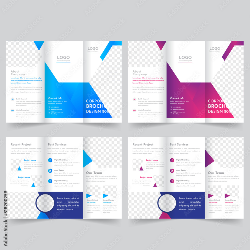 Image 5 for Adobe Tri Fold Brochure Template