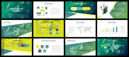 Business presentation templates