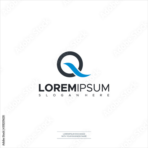 logo design Letter Q logo icon design