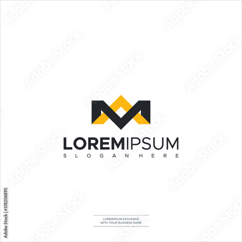Letter MA logo Initial M A Creative Modern Letters Vector Icon Logo Illustration
