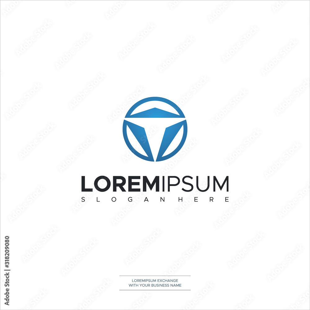 Letter T logo icon design template elements Letter T logo icon design template elements