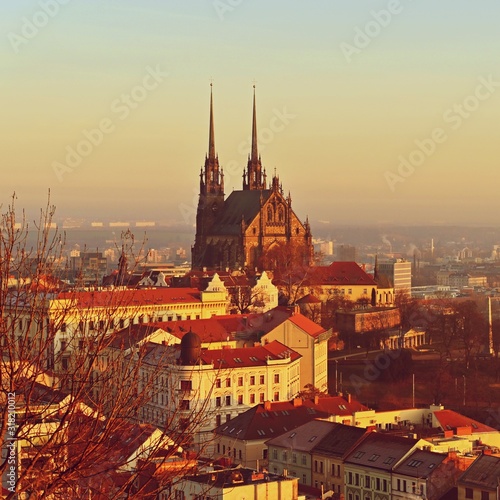 City of Brno - Czech Republic - Europe. Petrov, Cathedral of St. Peter and Paul.