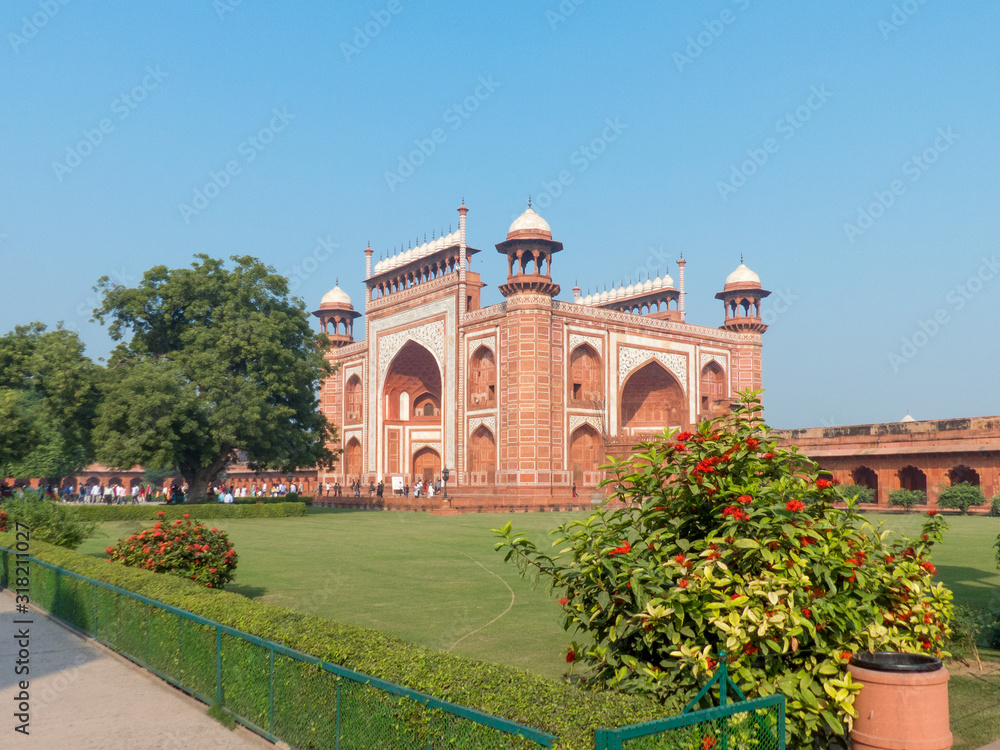 Taj Mahal East Gate Uttar Pradesh India