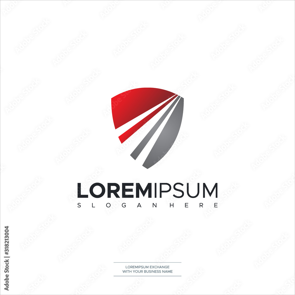 Road Shield Logo Icon Vector Template Elements Road Shield Logo Icon Vector Template Elements