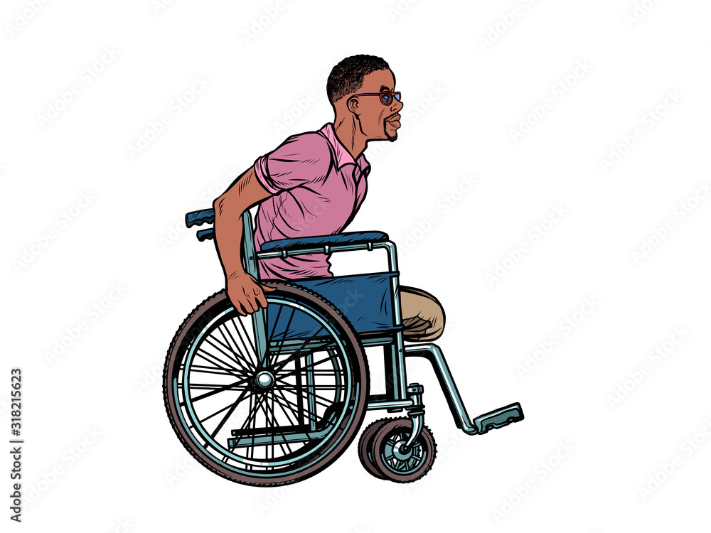 legless african man disabled veteran in a wheelchair legless african man disabled veteran in a wheelchair