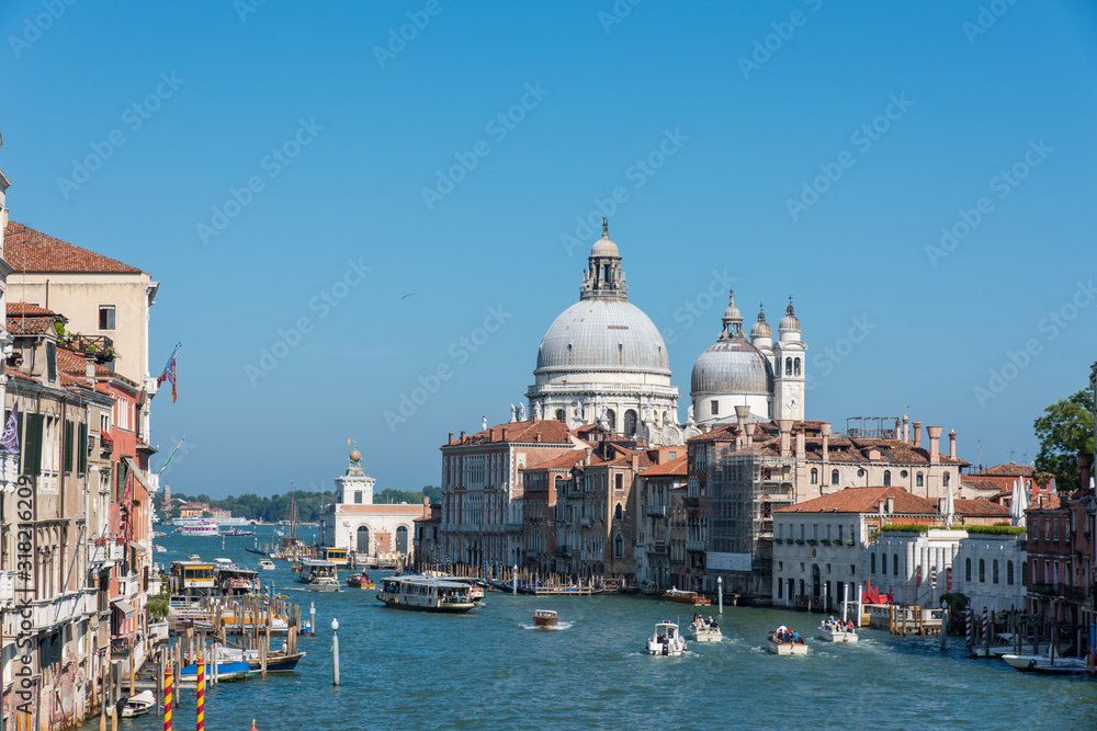 a view of Canal Grande, Venezia, Italy
