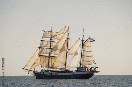 old sailing ship