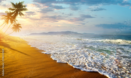 Ocean in Sri Lanka