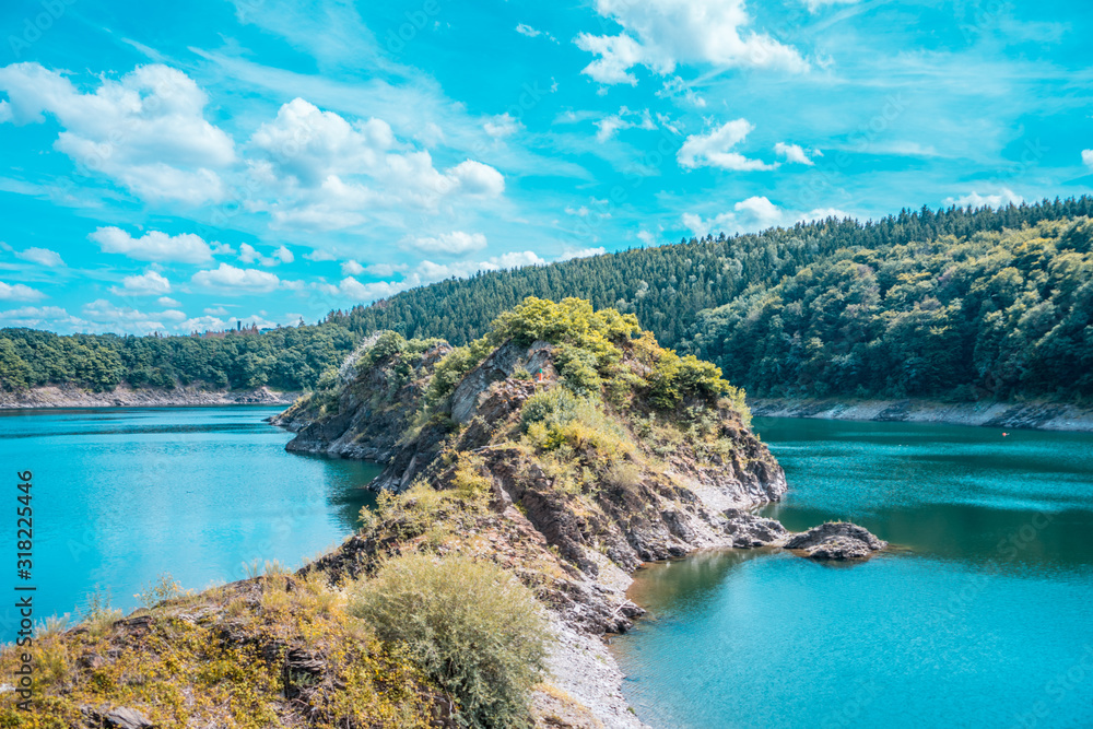 Fototapeta premium Stausee Eifel Nationalpark