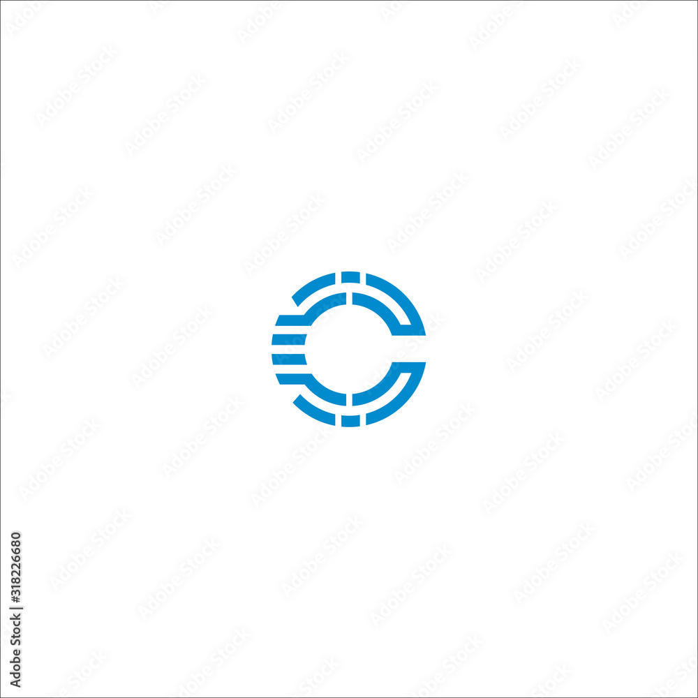 C logo icon design template elements C logo icon design template elements