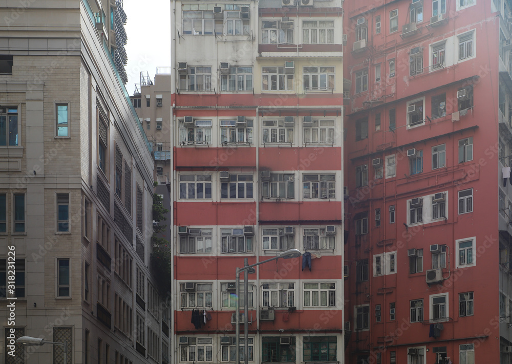 Facade Hong Kong Residential Buildings