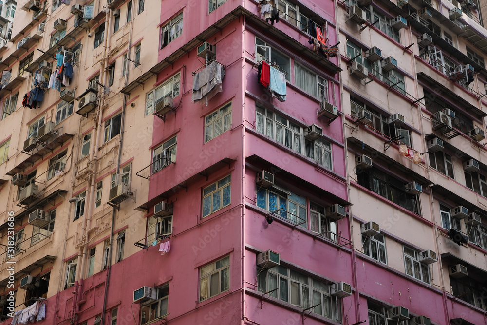 Facade Hong Kong Residential Buildings