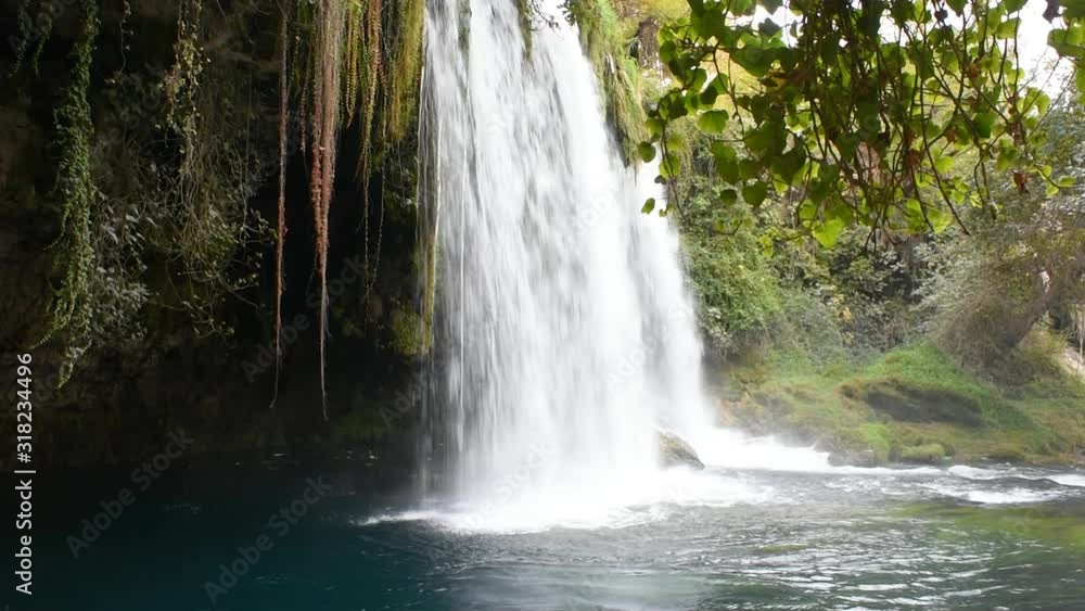 Waterfall, Stream, River, Rough, Film 4k Nature