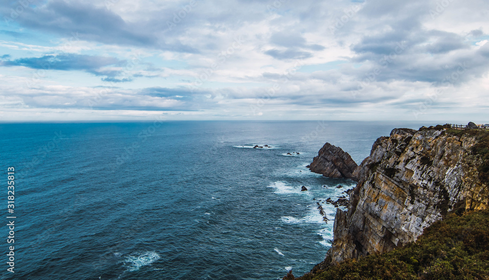Great Views at Cabo Peñas in Asturias Great Views at Cabo Peñas in Asturias