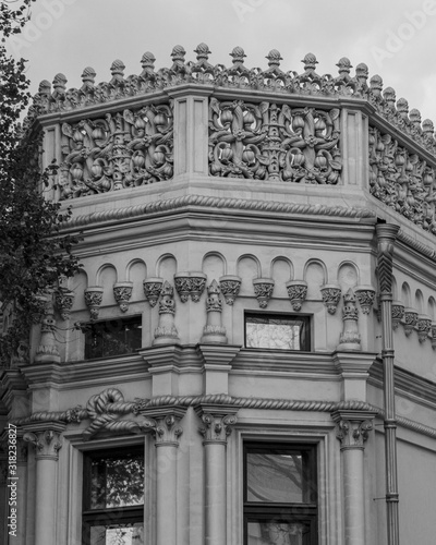 facade of the building