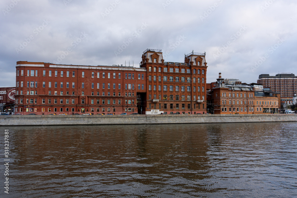 Fototapeta premium Factory Red October in Moscow 