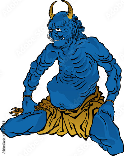 浮世絵　鬼　その2