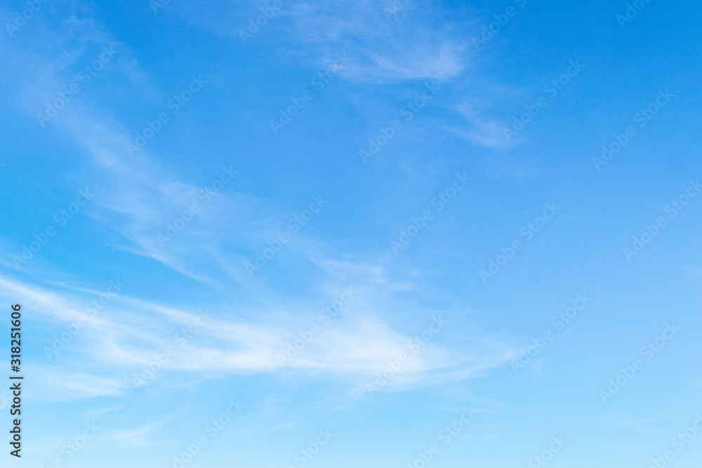 Blue sky with clouds. Blue sky with clouds.