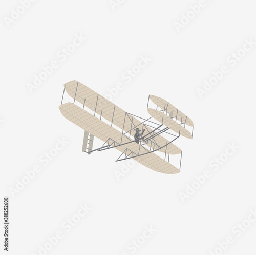 retro plane