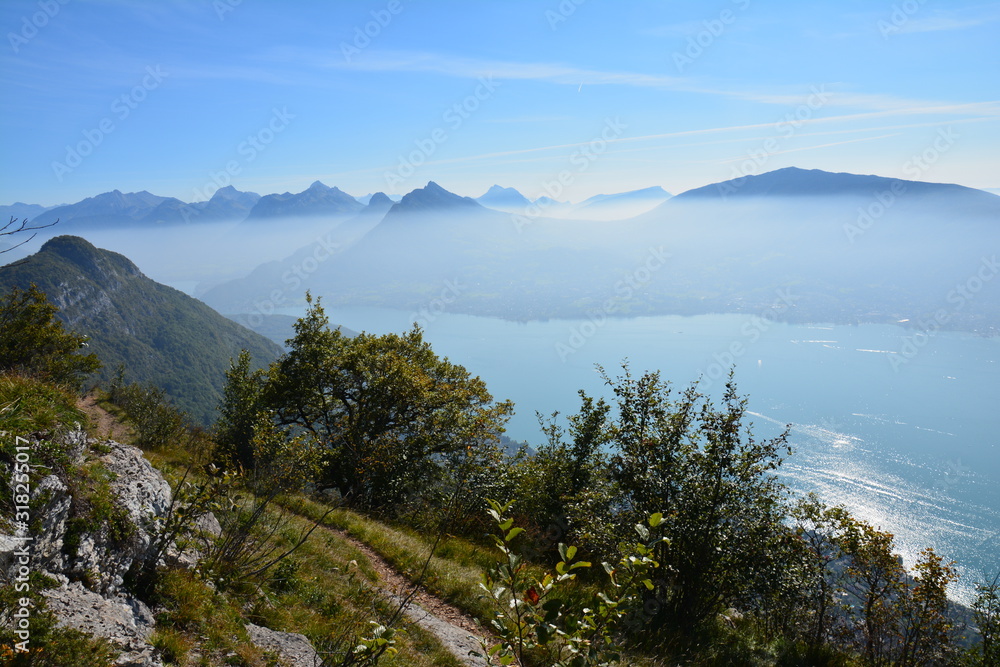 Mont Veyrier Lac d'Annecy Panorama Haute Savoie France