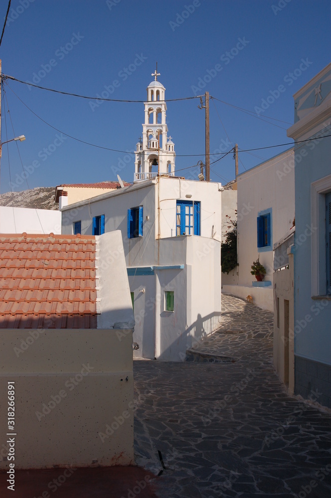 Arkassa on Karpathos (Greece)