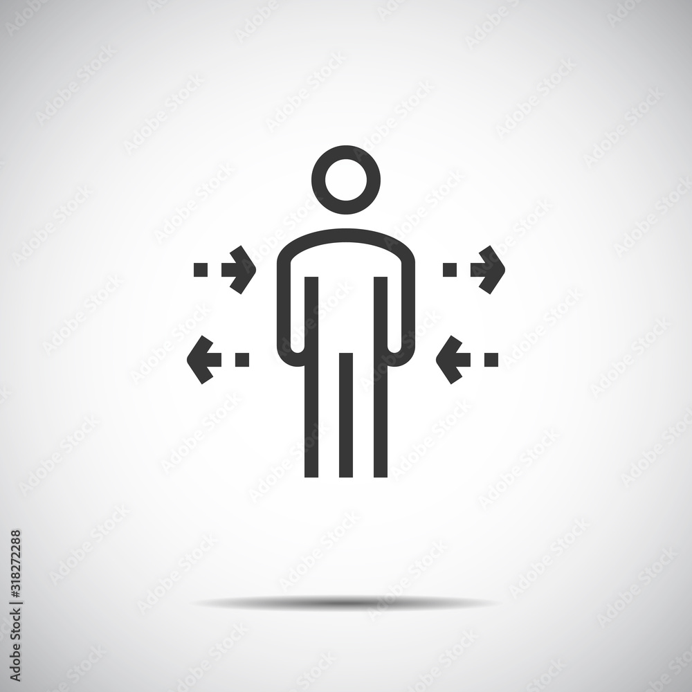 Business People Icon Vector . Business People Icon Vector .
