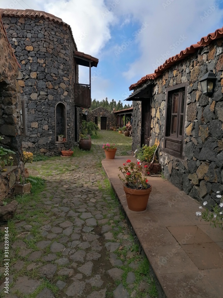 Fototapeta premium Pod Teide - Teneryfa - Casa Rural - Country