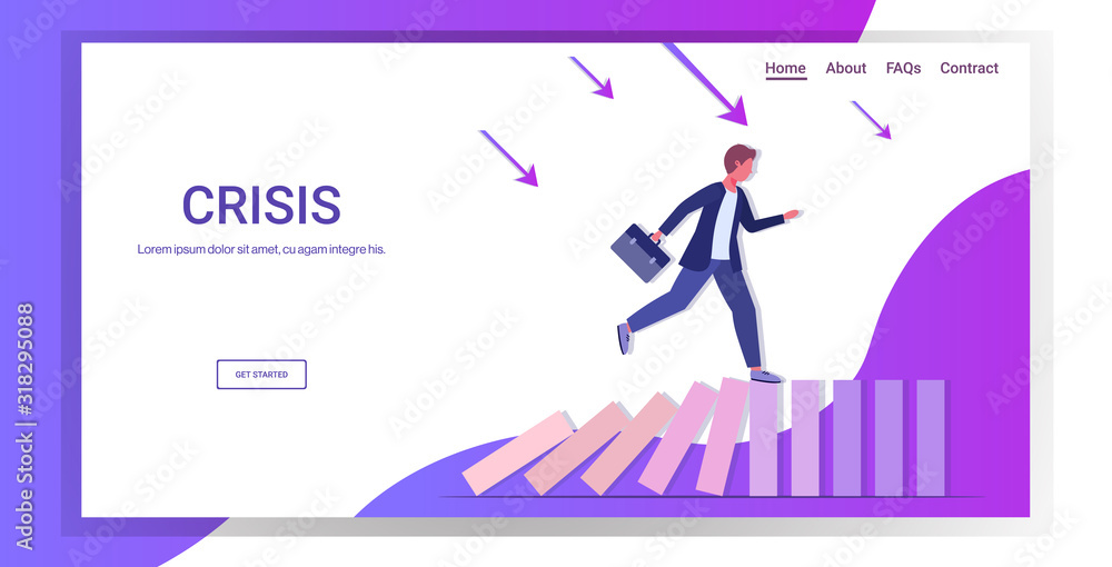 businessman running on falling dominos solving problem domino effect crisis management chain reaction finance intervention concept horizontal full length copy space vector illustration businessman running on falling dominos solving problem domino effect crisis management chain reaction finance intervention concept horizontal full length copy space vector illustration