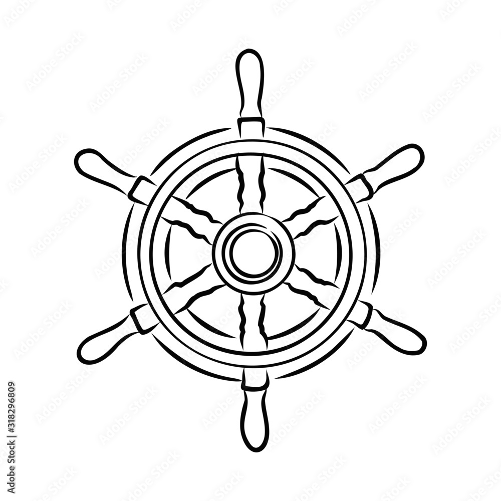 steering wheel isolated on white background steering wheel isolated on white background