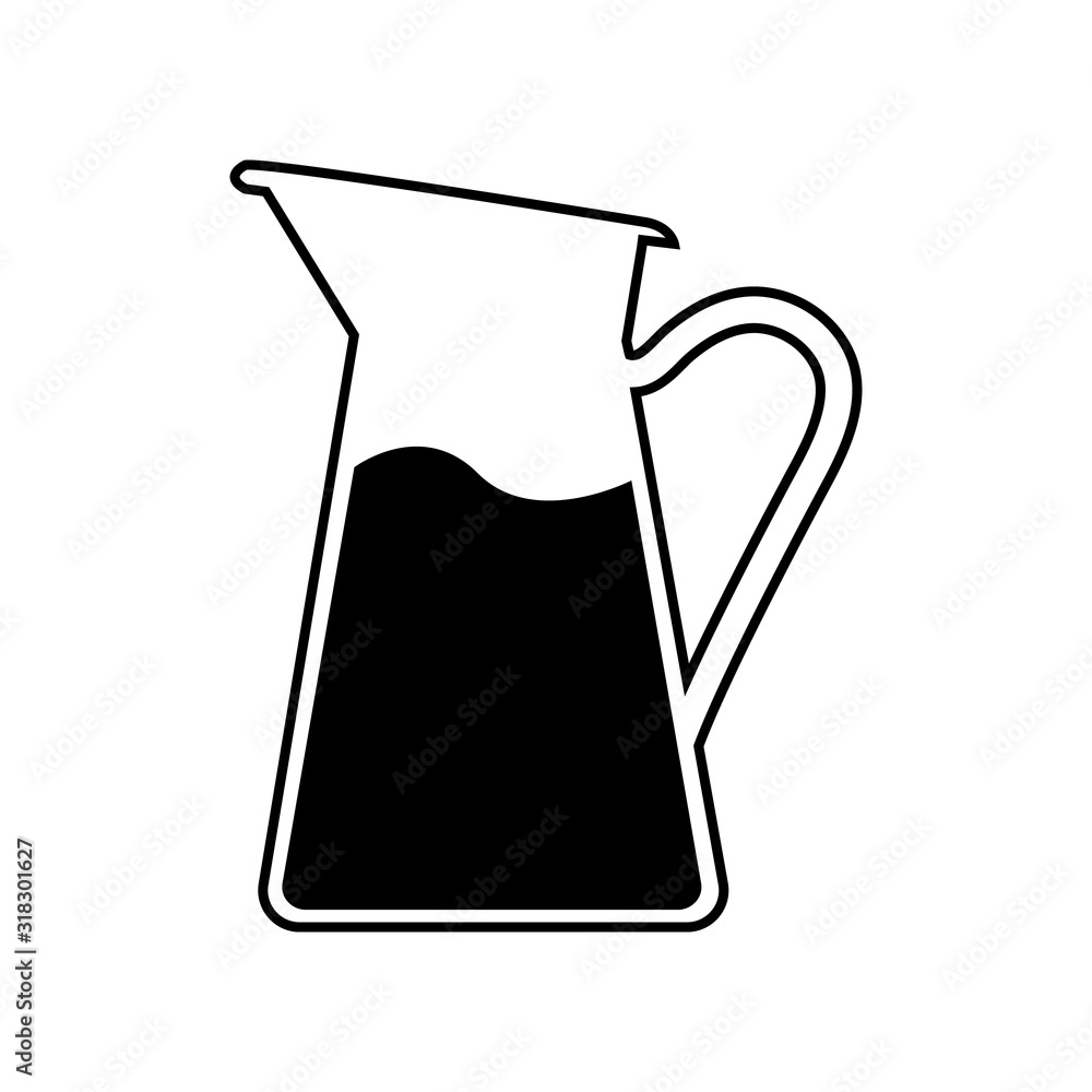 Water jug Icon. Editable Vector EPS. Water jug Icon. Editable Vector EPS.