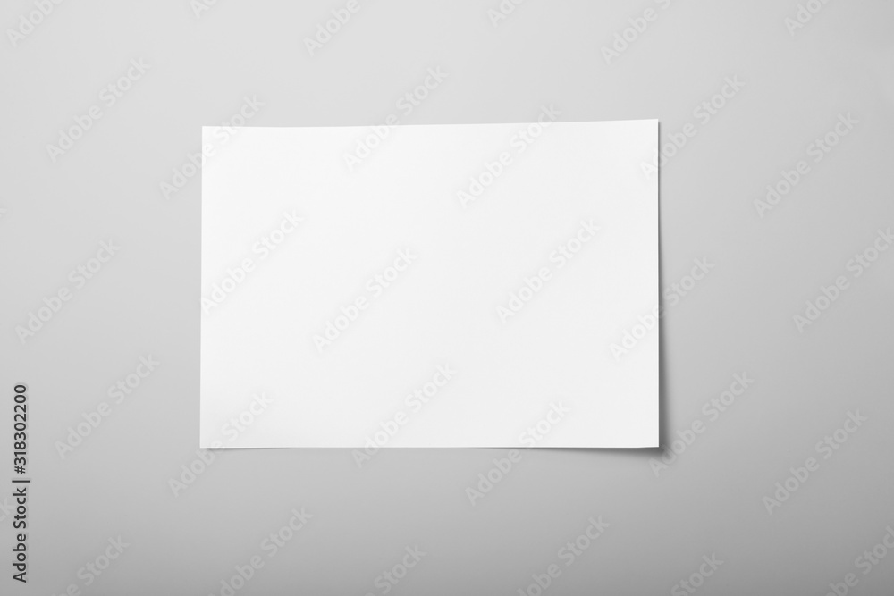 Real photo, blank letterhead, flyer, poster template. Isolated on grey background to place your design. Real photo, blank letterhead, flyer, poster template. Isolated on grey background to place your design.