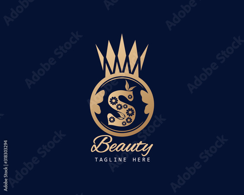 Luxury Letter  perfume logo design and also symbol and icon. this logo is designed for your perfume fragrance, smell, essence, scent.