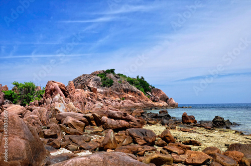 Pulau Redand perfect beach with white sand photo