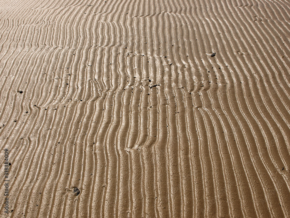 beautiful sand texture of wind, water and sand beautiful sand texture of wind, water and sand