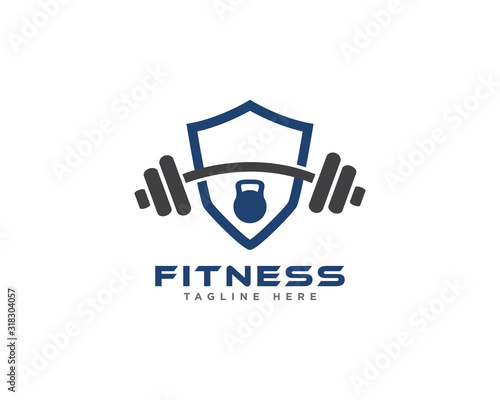 Fitness and Gym Logo Design Vector