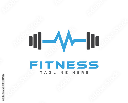 Fitness and Gym Logo Design Vector