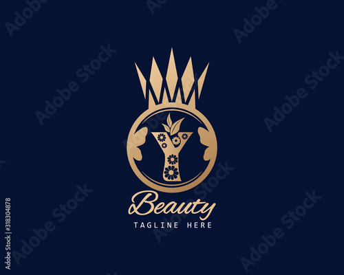 Luxury Letter  perfume logo design and also symbol and icon. this logo is designed for your perfume fragrance, smell, essence, scent.
