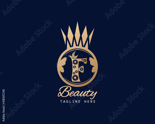 Luxury Letter  perfume logo design and also symbol and icon. this logo is designed for your perfume fragrance, smell, essence, scent.