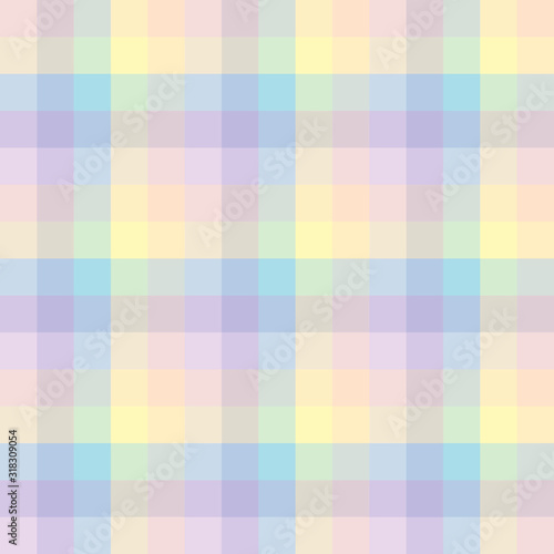 Seamless pattern in creative positive colors for plaid, fabric, textile, clothes, tablecloth and other things. Vector image.