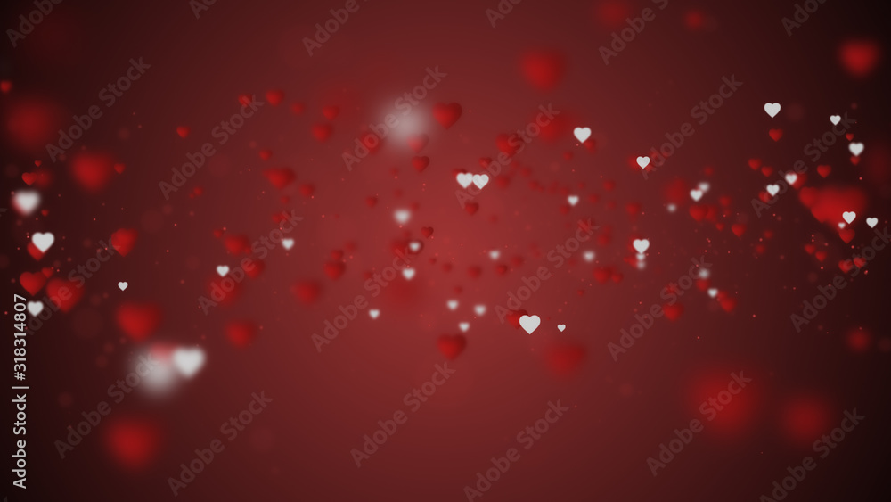 Valentines’s day background concept.