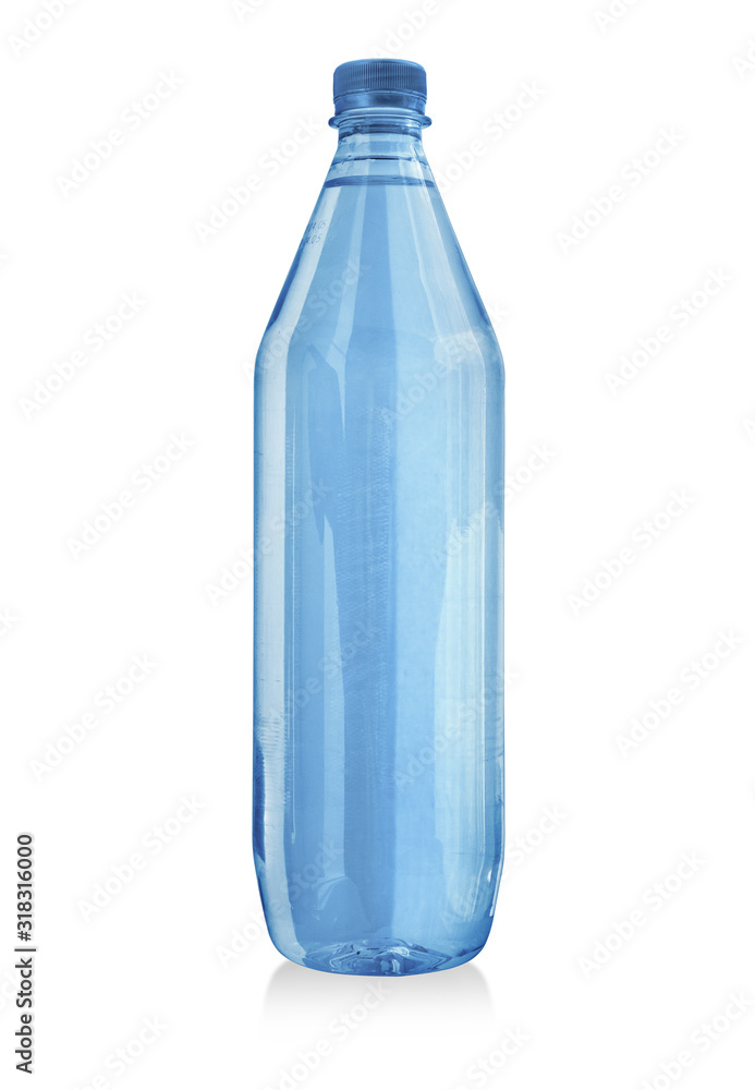 water bottles isolated on white water bottles isolated on white